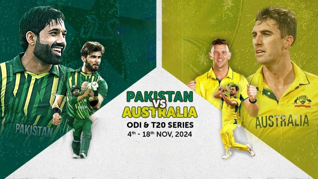 watch live pakistan vs australia watch online match series 2024 - hashtechwave